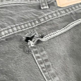 Vintage Y2K Wrangler Faded Black Denim Shorts