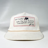 Vintage 90's Wizard of Oz Toto Letter Rope Hat