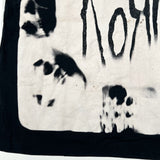 Vintage 90's Korn Skull Logo Black White Bandana