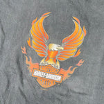Vintage Y2K Adamec's Harley Davidson Florida Puff Print T-Shirt