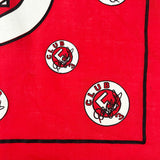 Vintage 90's Dale Earnhardt Club #3 NASCAR Red Bandana