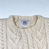 Vintage 90's John Ashford Wool Hand Knit Sweater