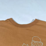 Vintage Y2K Raw Blue Dis My Crib Graphic Long Sleeve T-Shirt