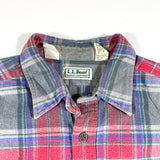 Vintage 90's LL Bean Plaid Chamois Shirt
