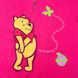 Vintage 90's Winnie the Pooh Garden Club Quarter Zip Shirt