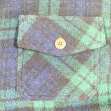 Vintage 90's Britches Wool Plaid Shirt Jacket