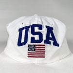 Vintage 90's Polo Sport Ralph Lauren USA Flag Hat
