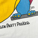 Vintage 1987 Swollen Peckers Surfside Novelty Cartoon T-Shirt