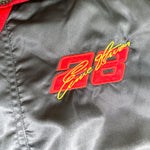 Vintage 90's Ernie Irvan #28 NASCAR Nutmeg Puffer Jacket