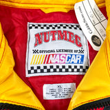 Vintage 90's Ernie Irvan #28 NASCAR Nutmeg Puffer Jacket