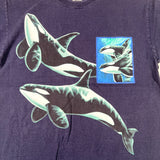 Vintage 90's SeaWorld Orca Killer Whale T-Shirt