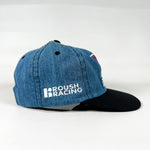 Vintage 90's Valvoline Mark Martin Roush Racing Denim NASCAR Hat