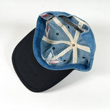 Vintage 90's Valvoline Mark Martin Roush Racing Denim NASCAR Hat