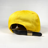 Vintage 90's J&B Scotch Whisky On My Mind Yellow Strapback Hat