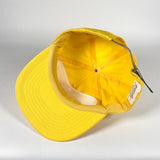 Vintage 90's J&B Scotch Whisky On My Mind Yellow Strapback Hat