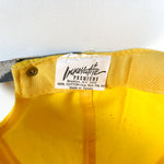 Vintage 90's J&B Scotch Whisky On My Mind Yellow Strapback Hat