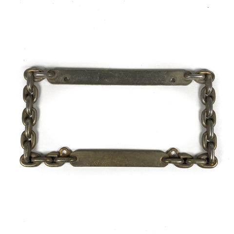 Vintage 90's Russell Chain License Plate Frame