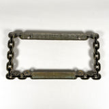 Vintage 90's Russell Chain License Plate Frame