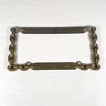 Vintage 90's Russell Chain License Plate Frame