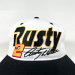 Vintage 90's Rusty Wallace #2 NASCAR Miller Racing Sample Hat