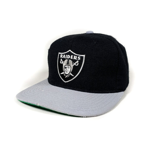 Vintage 90's Los Angeles Raiders Plain Logo Wool Starter Hat