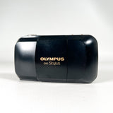 Vintage 1991 Olympus Infinity Stylus Gold Button 35mm Film Camera
