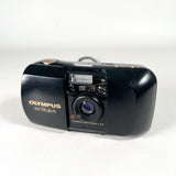 Vintage 1991 Olympus Infinity Stylus Gold Button 35mm Film Camera