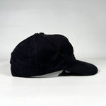 Vintage 90's Polo Golf Ralph Lauren Black Strapback Hat