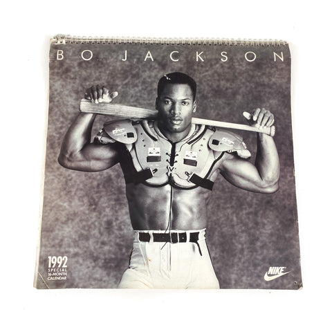 Vintage 1992 Nike Bo Jackson Calendar