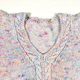 Vintage 80's Speckle Short Sleeve Sweater