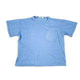 Vintage 80's Carturi Plain Blue Pocket T-Shirt