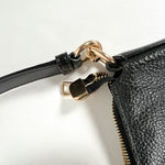Modern Y2K Coach F58285 Black Crossgrain Leather File Bag Purse