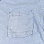 Vintage 80's Carturi Plain Blue Pocket T-Shirt