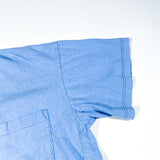 Vintage 80's Carturi Plain Blue Pocket T-Shirt