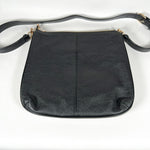 Modern Y2K Coach F58285 Black Crossgrain Leather File Bag Purse