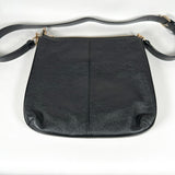 Modern Y2K Coach F58285 Black Crossgrain Leather File Bag Purse