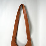 Vintage Y2K Frye Cognac Leather Shoulder Bag Purse