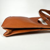 Vintage Y2K Frye Cognac Leather Shoulder Bag Purse
