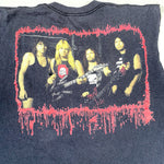 Vintage 80's Slayer Band Demon Chopped T-Shirt