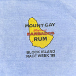 Vintage 90's Mount Gay Barbados Rum Sailing T-Shirt