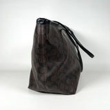 Modern Y2K Coach City F58292 Brown Signature C Zip Tote