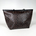 Modern Y2K Coach City F58292 Brown Signature C Zip Tote