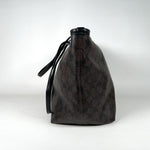 Modern Y2K Coach City F58292 Brown Signature C Zip Tote