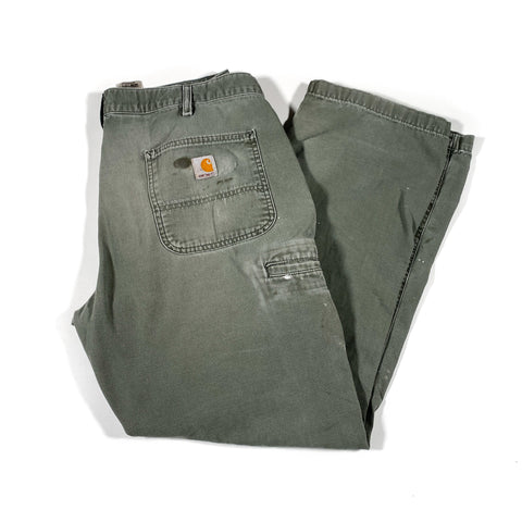 Modern 2011 Carhartt B299 Distressed Work Pants CobbleStore Vintage