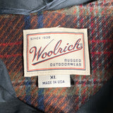 Vintage 90's Woolrich Waxed Canvas Wool Lined Jacket