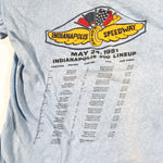 Vintage 1981 Indy 500 Lineup NASCAR T-Shirt