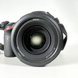 Modern 2012 Nikon D3200 DSLR w/ 50mm 1.8 Lens Digital Camera