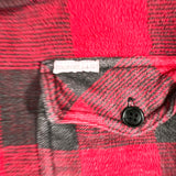 Vintage 90's Country Land Buffalo Plaid Heavyweight Cotton Flannel Shirt