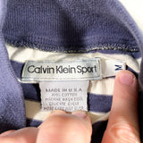 Vintage 90's Calvin Klein Sport Mock Neck Long Sleeve T-Shirt