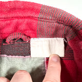 Vintage 90's Country Land Buffalo Plaid Heavyweight Cotton Flannel Shirt